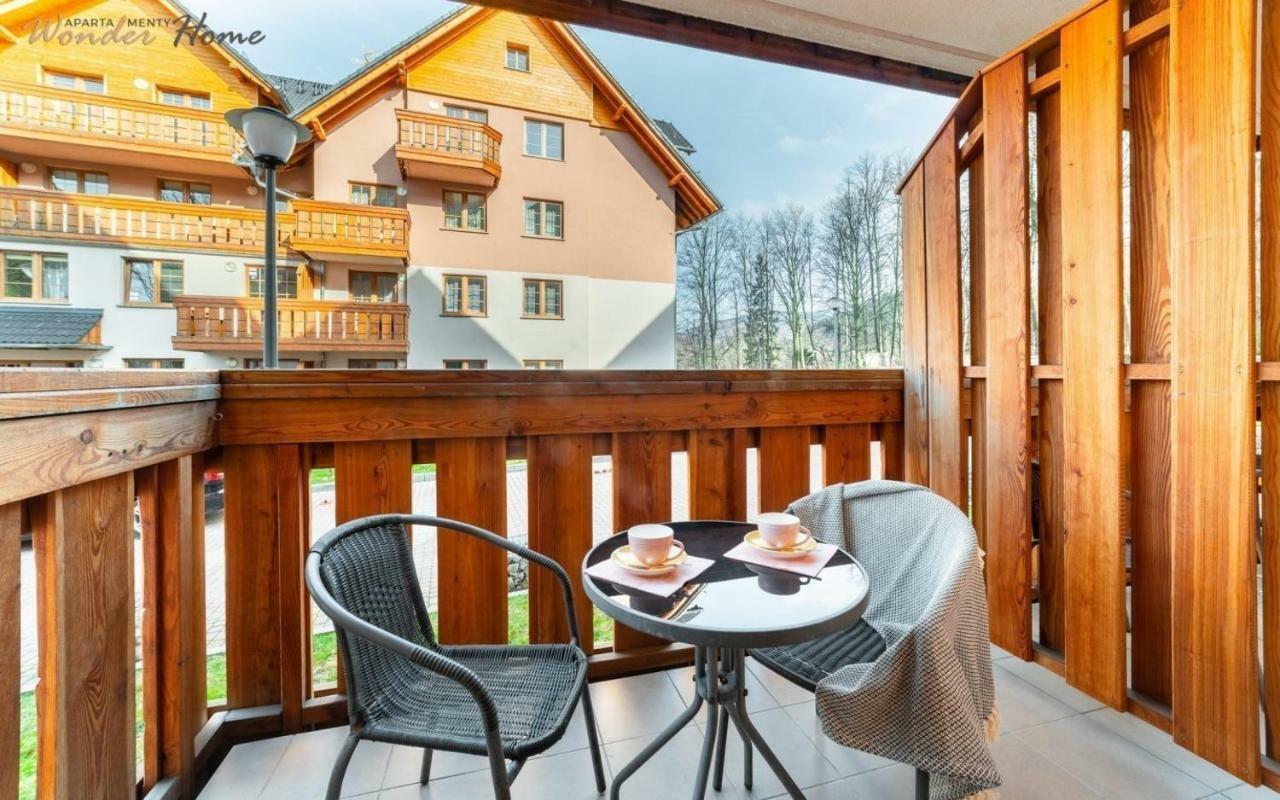 Wonder Home - Apartamenty Lesny Dom Z Balkonami, Niedaleko Centrum, W Cichej Okolicy Karpacz Exteriör bild